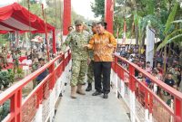 Pangdam Jaya Resmikan Jembatan Gantung Garuda dan Program RTLH di Kabupaten Tangerang, Wujud Kepedulian TNI untuk Masyarakat