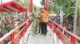Pangdam Jaya Resmikan Jembatan Gantung Garuda dan Program RTLH di Kabupaten Tangerang, Wujud Kepedulian TNI untuk Masyarakat