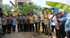 Atasi Masalah Sampah, Danramil 01/Taman Sari Sosialisasikan Penggunaan Insinerator Program Unggulan Danrem 052/Wkr Bersama Polsek dan Tiga Pilar