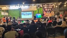 Semarak Piala Dunia 2026, Nobar Gembira Korem 052/Wijayakrama Perkokoh Kemanunggalan TNI dengan Rakyat