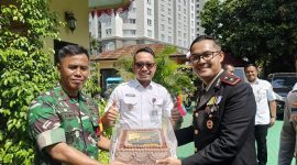 Sinergitas Tanpa Batas, Danramil 03/GP Mayor Kav Tri Atmojo Bersama Tiga Pilar 