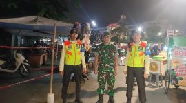 Langkah Proaktif Perketat Keamanan, Koramil 01/Taman Sari Gelar Patroli Rutin Malam Hari