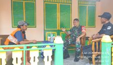 Perkuat Sinergitas, Babinsa Koramil 03/GP Serda Rinto Gelar Komsos Bersama Pamdal dan PPSU Jatipulo