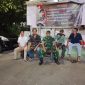 Tingkatkan Keamanan Wilayah, Babinsa Koramil 01/Taman Sari Gelar Siskamling Bersama Linmas