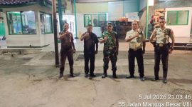 Jaga Stabilitas Keamanan, Koramil 01/Tamansari Gelar Patroli Intensif Sasar Objek Vital, Sentra Ekonomi dan Fasilitas Ibadah