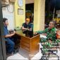 Ciptakan Keamanan Malam Hari, Babinsa Koramil 03/GP Patroli Siskamling Bersama PPSU Kelurahan Slipi