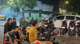 Bola Gembira Perekat Kebersamaan, Koramil 01/Taman Sari Gelar Nobar Bersama Warga di Tiga Lokasi