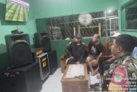 Kolaborasi Bersama Tiga Pilar, Warga dan Mitra Jaya, Koramil 03/GP Gelar Nobar Kebangsaan Piala Dunia 2026