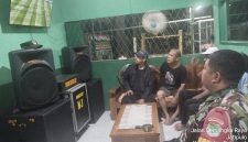 Kolaborasi Bersama Tiga Pilar, Warga dan Mitra Jaya, Koramil 03/GP Gelar Nobar Kebangsaan Piala Dunia 2026