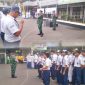 Bentuk Generasi Cerdas dan Berkarakter, Bati Tuud Koramil 03/GP Peltu Edi Rustandi Bersama Tiga Pilar Dampingi Sekko Jakarta Barat Hadiri Upacara Pembukaan MPLS di SMP, SMA, SMK Muhammadiyah Slipi Jakarta