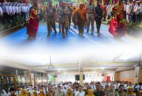 Motivasi 356 Siswa Baru Untuk Raih Prestasi, Danramil 01/Taman Sari Mayor Inf Manatap Rajagukguk Bersama Tiga Pilar Dampingi Walikota Jakarta Barat Pembukaan MPLS di SMK 35 Jakarta