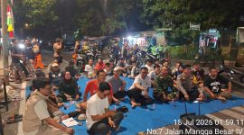 Perkuat Sinergitas dan Hidupkan UMKM, Koramil 01/Taman Sari Gelar Nobar Semifinal Prancis vs Spanyol Bersama Tiga Pilar dan Warga