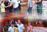 Semangat Kepedulian dan Toleransi, Danramil 01/Taman Sari Mayor Inf Manatap Rajagukguk Bersama Tiga Pilar Hadiri Bakti Sosial Vihara Dharma Bhakti Bagikan 1.000 Paket Sembako untuk Warga