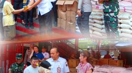 Semangat Kepedulian dan Toleransi, Danramil 01/Taman Sari Mayor Inf Manatap Rajagukguk Bersama Tiga Pilar Hadiri Bakti Sosial Vihara Dharma Bhakti Bagikan 1.000 Paket Sembako untuk Warga