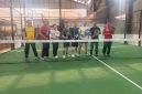 Pererat Sinergitas Tiga Pilar, Danramil 01/Taman Sari Mayor Inf Manatap Rajagukguk Bersama Camat dan Kapolsek Jalin Kebersamaan Lewat Olahraga Padel