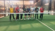 Pererat Sinergitas Tiga Pilar, Danramil 01/Taman Sari Mayor Inf Manatap Rajagukguk Bersama Camat dan Kapolsek Jalin Kebersamaan Lewat Olahraga Padel