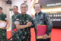 Dedikasi Berbuah Prestasi, Dandim 0503/Jakarta Barat Letkol Inf Saputra Hakki Berikan Penghargaan kepada Perwira, Bintara dan Mitra Media Terbaik