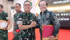 Dedikasi Berbuah Prestasi, Dandim 0503/Jakarta Barat Letkol Inf Saputra Hakki Berikan Penghargaan kepada Perwira, Bintara dan Mitra Media Terbaik
