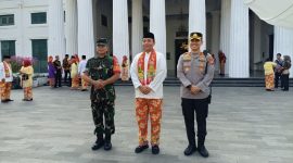 Perkuat Kolaborasi Membangun Kota, Danramil 01/TS Mayor Inf Manatap Rajagukguk Dampingi Dandim 0503/JB Letkol Inf Saputra Hakki dan Forkopimko Jakarta Barat di Kota Tua
