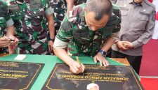 Danrem 052/Wijayakrama Resmikan Jembatan Aramco Garuda Merah Putih, Perkuat Konektivitas dan Perekonomian Masyarakat Kosambi