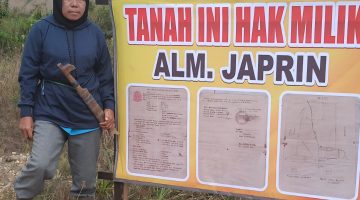 DUGAAN PENYEROBOTAN TANAH OLEH PT AUSTRAL BYNA DI BUNTOK KECIL BARITO UTARA KEMBALI DISOROT