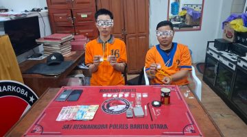 Satresnarkoba Polres Barut, Amankan 41,48 Gram Sabu dan 4 Butir Ekstasi