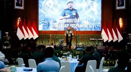 Sambutan Danpaspampres Mayjen TNI Dr. Adrian Edwin Sumantha