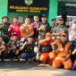Grebek Lumpur Palmerah, Koramil 03/GP Bersama Tiga Pilar Bersihkan Saluran Air Demi Cegah Banjir dan Wujudkan Lingkungan Sehat