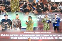 KOREM 052/WIJAYAKRAMA PERKUAT KETAHANAN IDEOLOGI GENERASI MUDA MELALUI SEMINAR BELA NEGARA, ANTI-RADIKALISME DAN PANCASILA