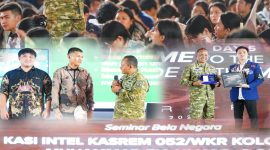 KOREM 052/WIJAYAKRAMA PERKUAT KETAHANAN IDEOLOGI GENERASI MUDA MELALUI SEMINAR BELA NEGARA, ANTI-RADIKALISME DAN PANCASILA