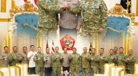 PERKUAT SINERGI TNI-POLRI, KAPOLDA METRO JAYA DAN PANGDAM JAYA KUNJUNGI PANGKORMAR