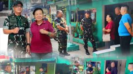 Dorong Sinergi TNI dan Warga, Dandim 0503/JB Letkol Inf Saputra Hakki Meninjau Langsung Lokasi Pendirian Posko Bersama Ojol–Mitra Jaya di wilayah Koramil 01/Taman Sari
