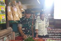 Harga Sembako Stabil, Koramil 03/GP Pastikan Ketersediaan Pangan Aman
