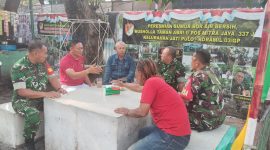 Jaga Jakarta dari Lingkungan, Koramil 03/GP Rangkul Tokoh Masyarakat dan Pemuda Jatipulo