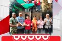 Momen Berbagi Terhadap Sesama, Danramil 01/Taman Sari Mayor Inf Manatap Rajagukguk Kolaborasi Vihara Dharma Bhakti dan Tiga Pilar Salurkan 700 Nasi Box Jumat Berkah Untuk Warga Glodok