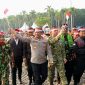Pangdam Jaya Letjen TNI Deddy Suryadi dan Kapolda Metro Jaya Pimpin Apel Kebangsaan “Jaga Jakarta untuk Indonesia”