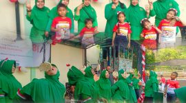 Semarakkan HUT ke-81 RI, Persit KCK Ranting 4 Koramil 03/GP Meriahkan Lomba Bersama Anak-Anak