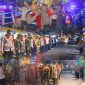 Sasar Titik Rawan Gangguan Kamtibmas, Babinsa Koramil 01/Taman Sari Bersama Tiga Pilar Apel dan Patroli Cipkon Tengah Malam