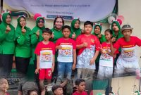 Merah Putih Berkibar, Semangat Ketua Persit KCK Ranting 2 Koramil 01/Taman Sari Bersama Pengurus dan Anak-anak Warnai Perlombaan HUT ke-81 RI Penuh Keceriaan