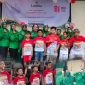 Merah Putih Berkibar, Semangat Ketua Persit KCK Ranting 2 Koramil 01/Taman Sari Bersama Pengurus dan Anak-anak Warnai Perlombaan HUT ke-81 RI Penuh Keceriaan