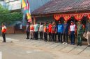 Semangat Gotong Royong Grebek Lumpur Serentak, Koramil 03/GP Bersama Tiga Pilar dan Warga Bersatu Karya Bakti Bersihkan Lingkungan Kemanggisan