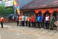 Semangat Gotong Royong Grebek Lumpur Serentak, Koramil 03/GP Bersama Tiga Pilar dan Warga Bersatu Karya Bakti Bersihkan Lingkungan Kemanggisan