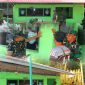 Progress 75 Persen, Danramil 01/Taman Sari Mayor Inf Manatap Rajagukguk Cek Langsung Pembangunan Pos Kolaborasi TNI, Wanra, Mitra Jaya dan Ojek Online