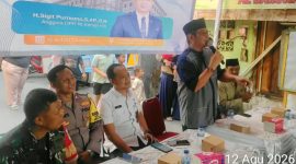 Babinsa Koramil 03/GP Serda Kamit dan Tiga Pilar Kota Bambu Utara Hadiri Giat Aspirasi Pendidikan Islam dan Bantuan Sosial dalam Forum Bersama DPR RI