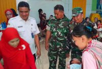 Bakti Kesehatan Koramil 03/GP, Perkuat Kepedulian TNI terhadap Tumbuh Kembang Balita di Grogol