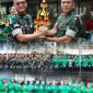 Sambut HUT Kemerdekaan RI ke-81, Danramil 01/Taman Sari Terima Penghargaan Koramil Terbaik dari Dandim 0503/Jakarta Barat