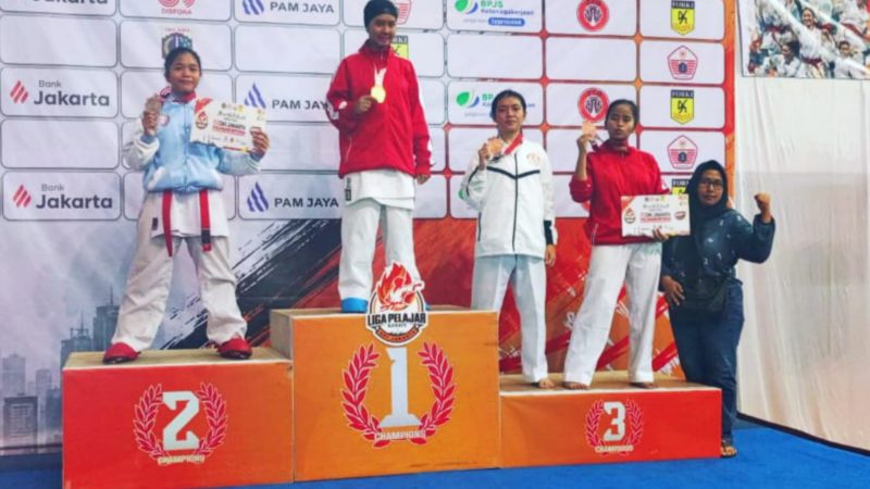 Sinta Muji Jayanti, Putri dari Sertu Muzayyin Personil Koramil 03/Grogol Petamburan Raih Juara Ketiga Liga Pelajar Karate Forki Piala Kadispora DKI Jakarta Tahun 2026