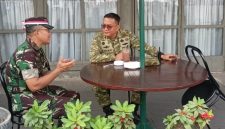 Meriahkan HUT ke-81 Kemerdekaan RI, Danramil 01/Taman Sari Dampingi Dandim 0503/JB Monitoring Pelaksanaan Kegiatan Jamuan Rakyat di Kota Tua Jakarta Barat