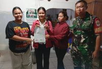 Mediasi Kekeluargaan, Babinsa Koramil 03/GP Bantu Selesaikan Kesalahpahaman Penagihan Hutang Koperasi Mekar KBS