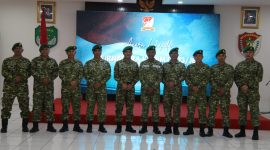 Bentuk Penghormatan dan Penghargaan, Dandim 0503/JB Letkol Inf Saputra Hakki Pimpin Acara Wisuda Purnawira Mayor Inf Mukhlisin